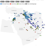 Map reveals 16 days of escalating attacks in US-Israel conflict with Iran