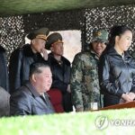 Kim Inspects New Tanks in Joint Military Drill